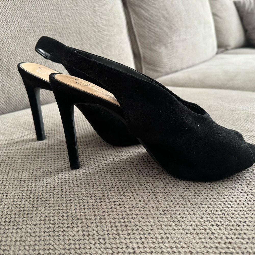Jessica Simpson suede heels (size 10)